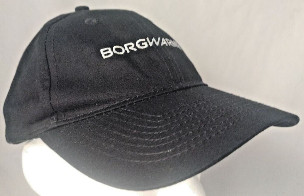 BorgWarner Black Adjustable Strapback Hat/Cap-NEW!